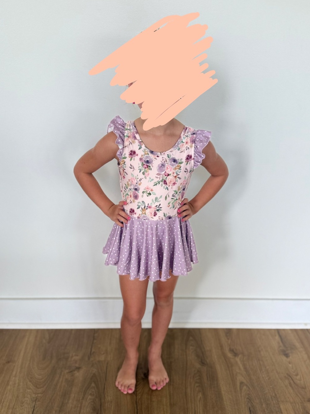 Cheeky Plum Farrah Leotard- Violet Breeze